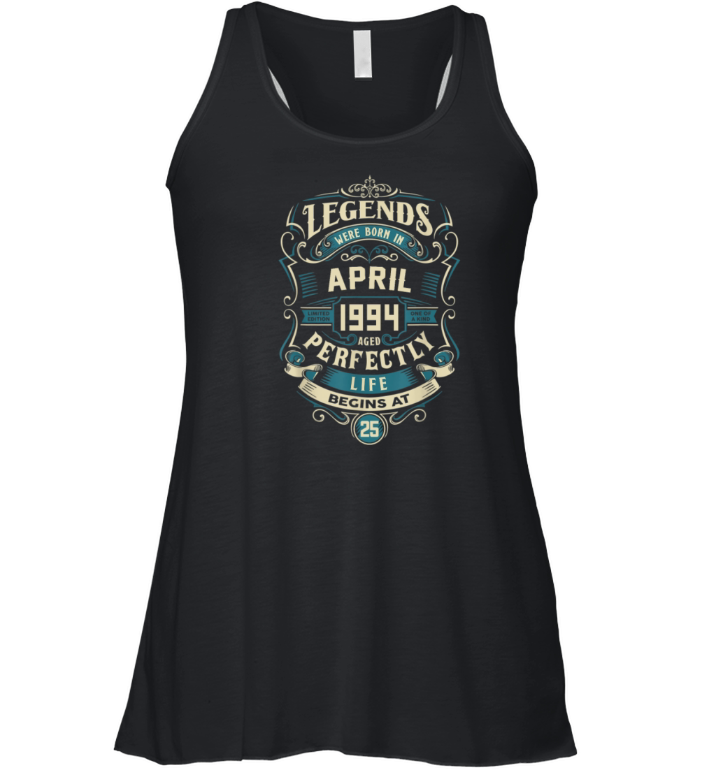 Retro Vintage April 1994 birthday Women's Flowy Tank Top
