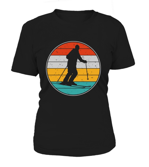 Retro Vintage Skiing Women's T-Shirt