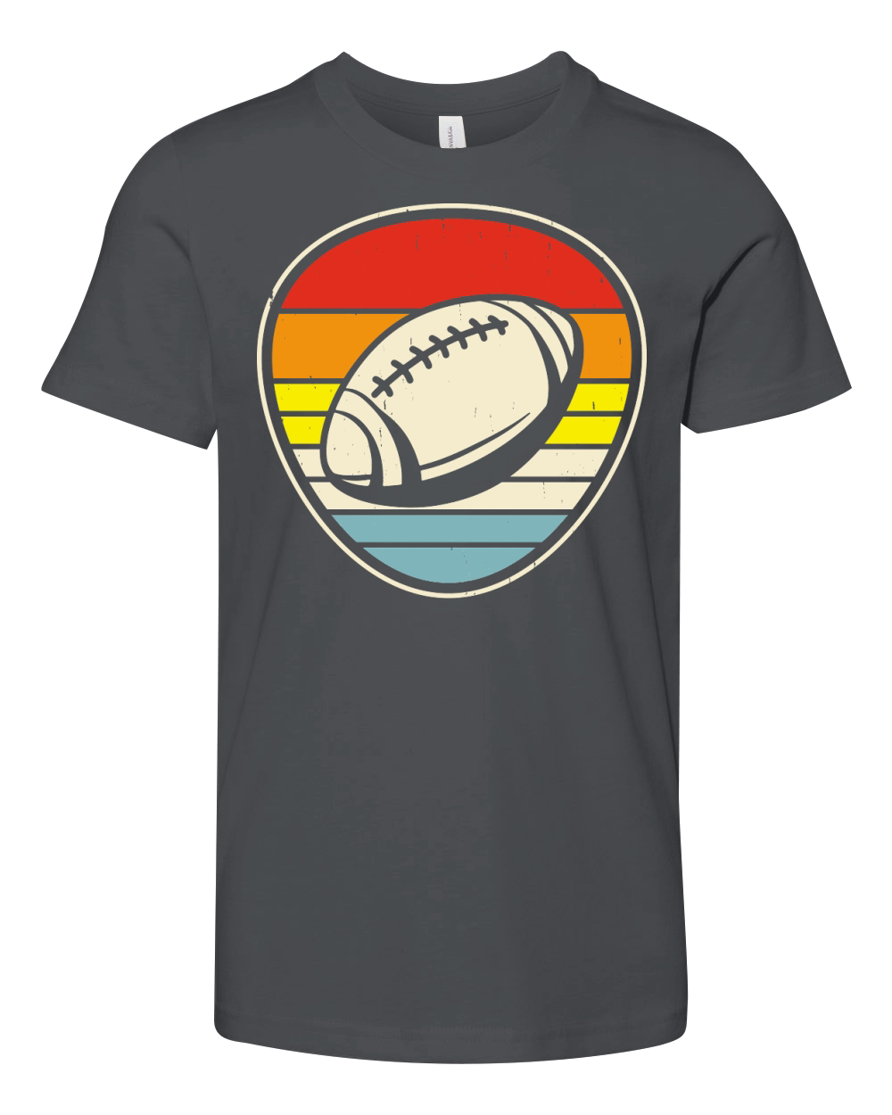 Vintage Rugby Player Youth Unisex Jersey Tee