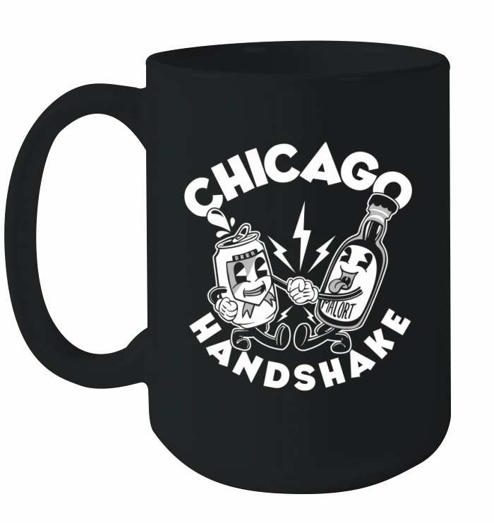 CHICAGO HANDSHAKE Ceramic Mug