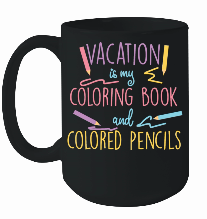 Coloring crayons holiday Ceramic Mug