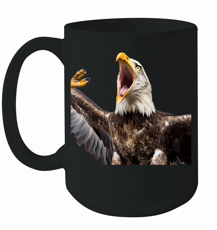 Three Eagle Ceramic Mug