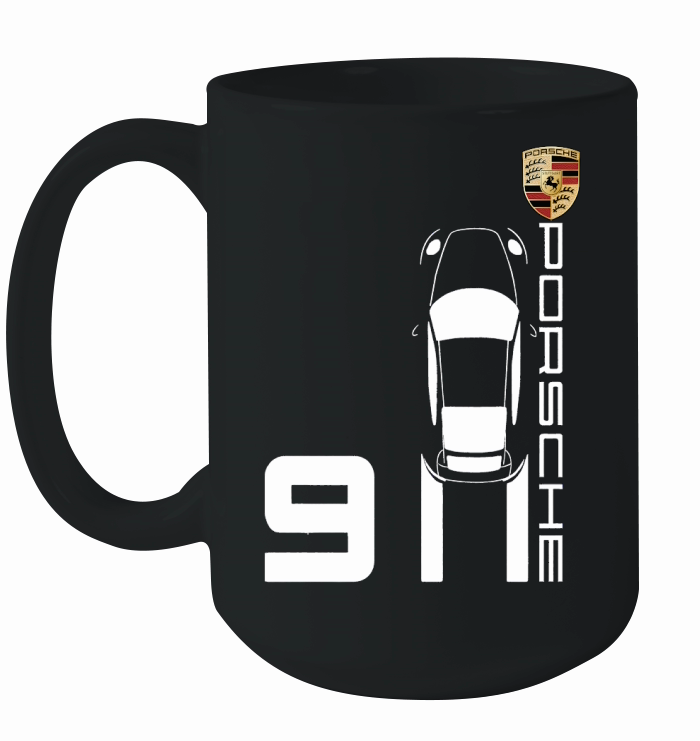Vintage 911 Porsche Sports Car T Shirt Unisex Ceramic Mug