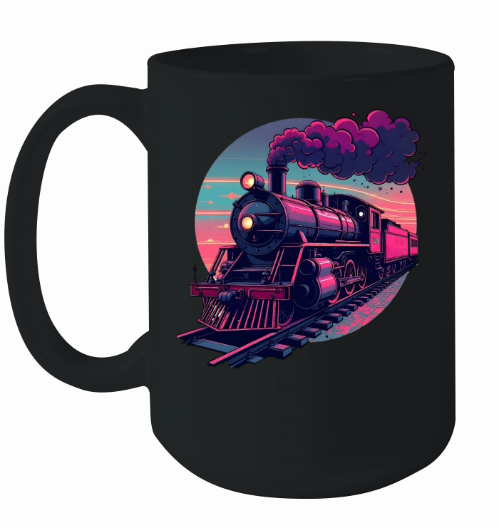 Vintage Steam Train 1 Ceramic Mug