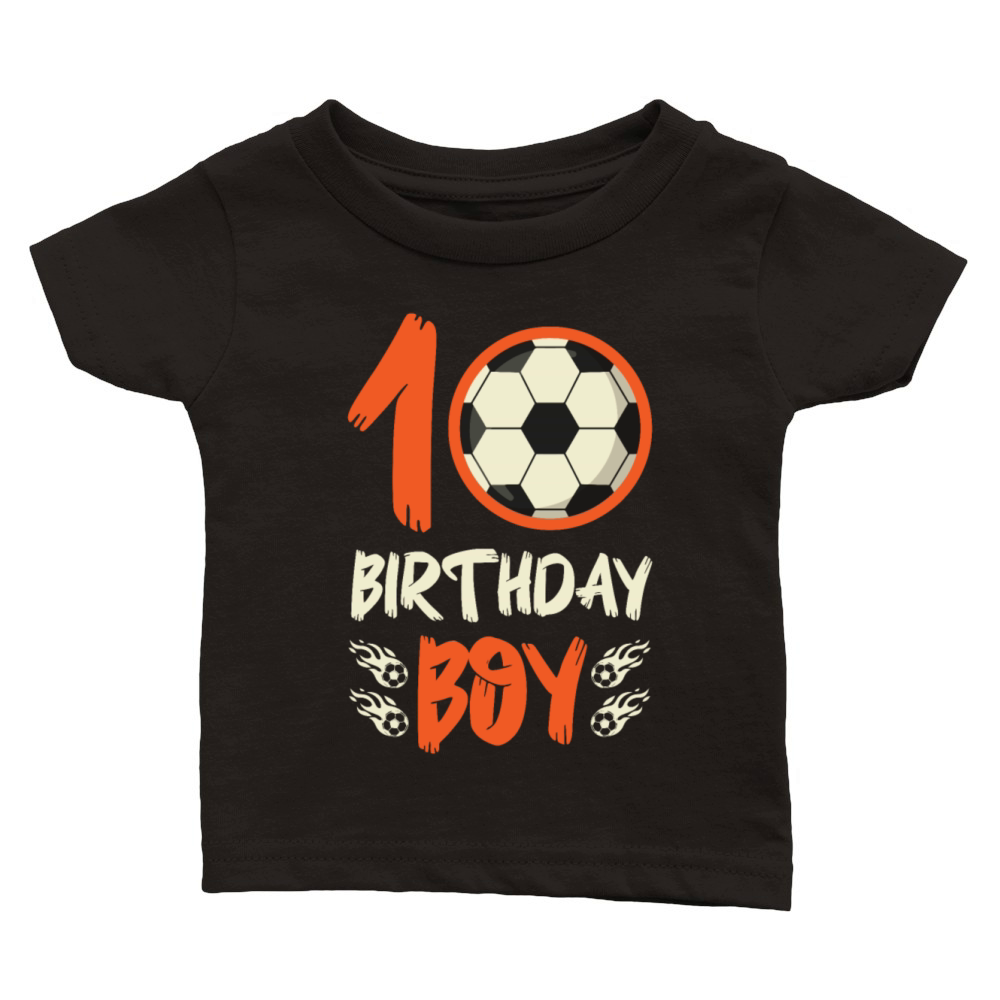 Birthday 10th Classic Baby Crewneck T-shirt