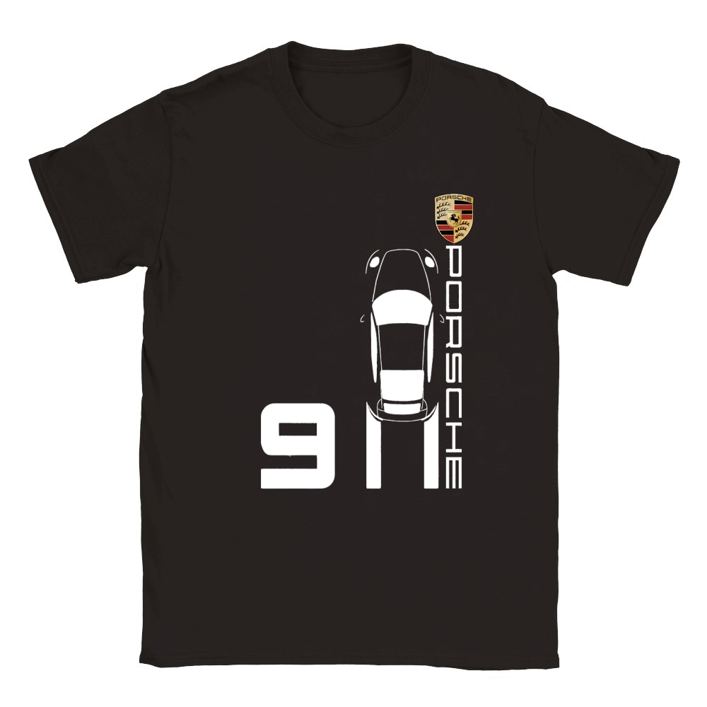 Vintage 911 Porsche Sports Car T Shirt Unisex Classic Kids Crewneck T-shirt