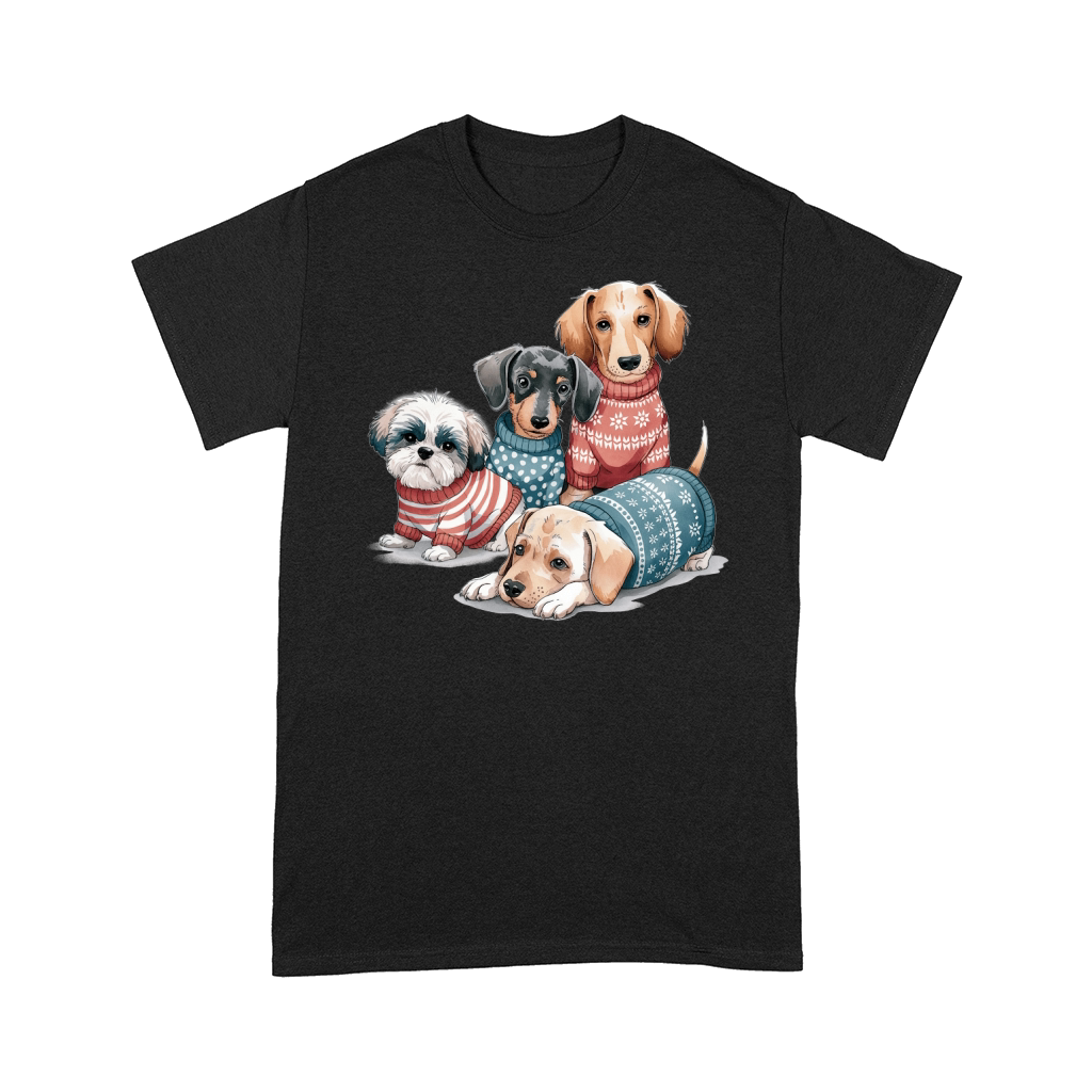 Dog Watercolor Bundle Comfort T-shirt