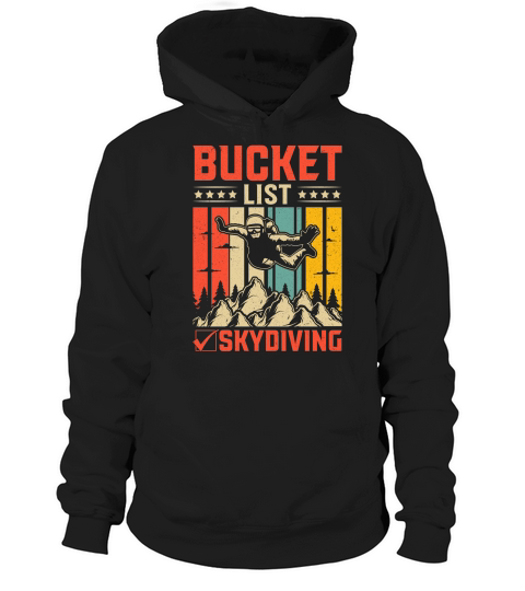 Bucket list skydiving 07 Hoodie Unisex