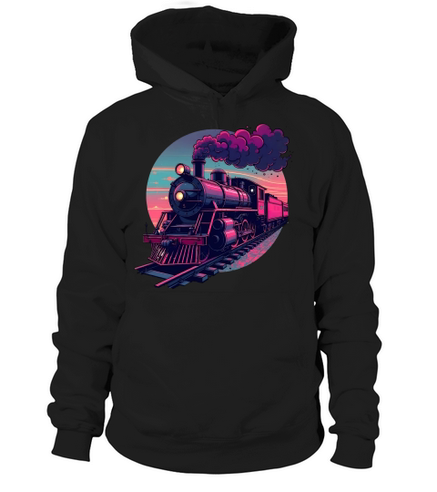 Vintage Steam Train 1 Hoodie Unisex