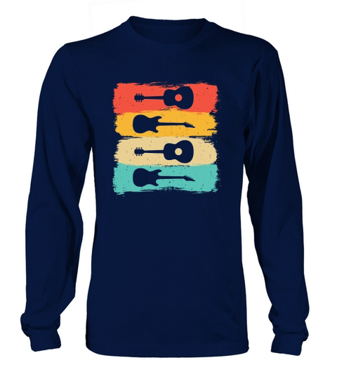 Music Design Vintage Musician Long sleeved Unisex