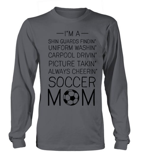 Soccer Mom Checklist Long sleeved Unisex