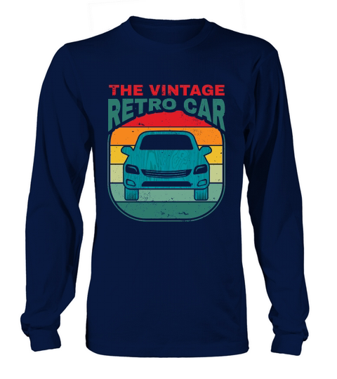 The Vintage Retro Car Long sleeved Unisex