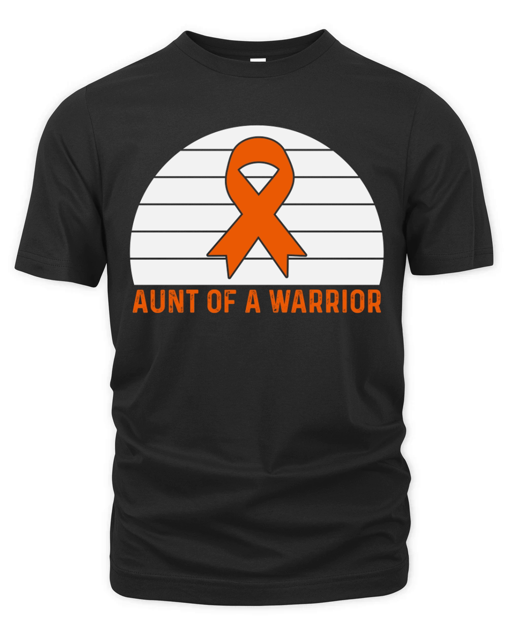 Aunt Of A Warrior Organic Unisex T-shirt