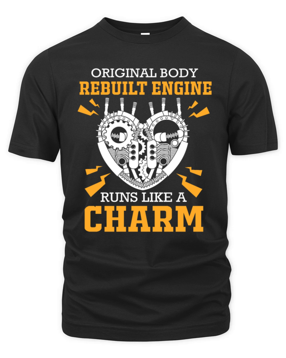 Heart Surgery Original Body Rebuilt Engine Organic Unisex T-shirt