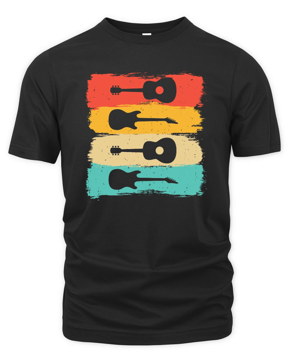 Music Design Vintage Musician Organic Unisex T-shirt