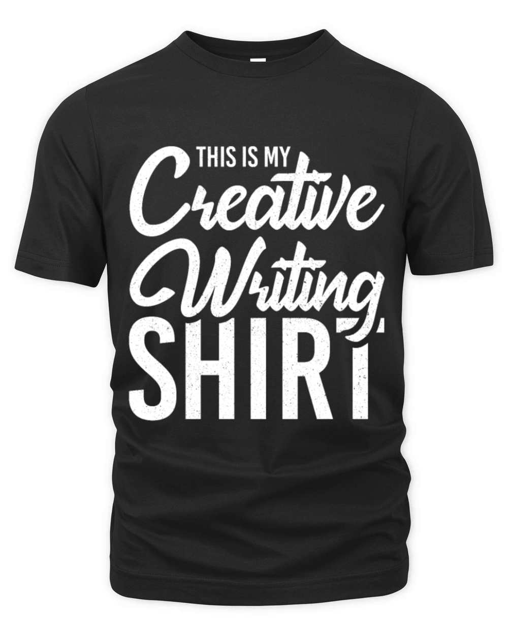 This Is My Creative Writing Shirt Writer Author Organic Unisex T-shirt