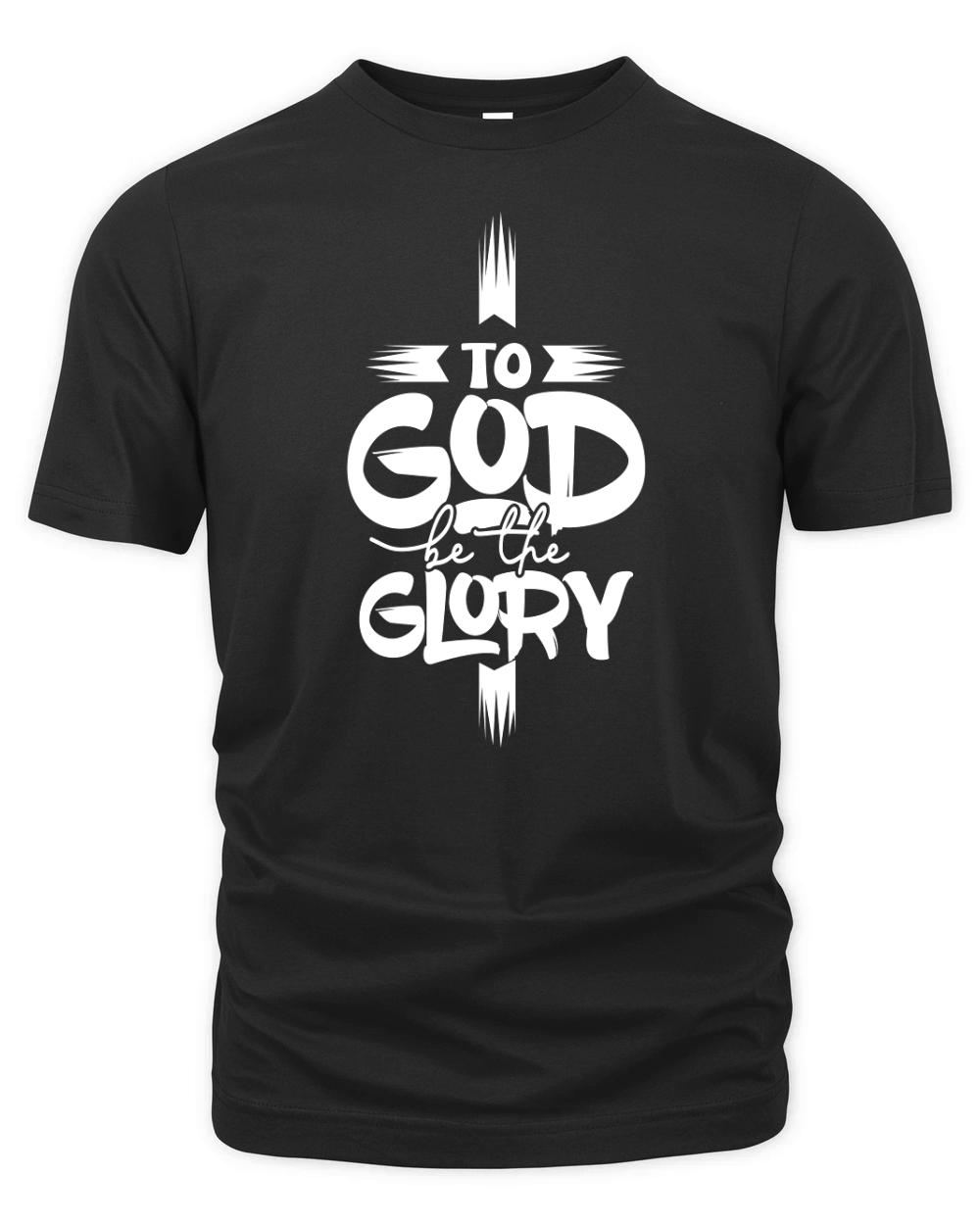 To God Be The Glory Organic Unisex T-shirt