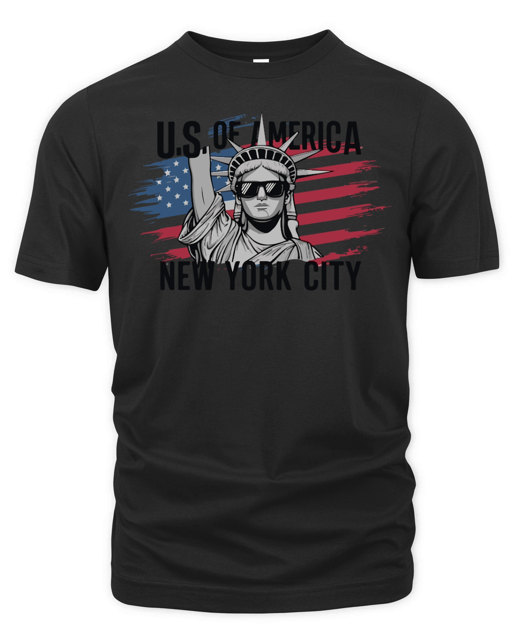 U.S of america new york city 10 Organic Unisex T-shirt