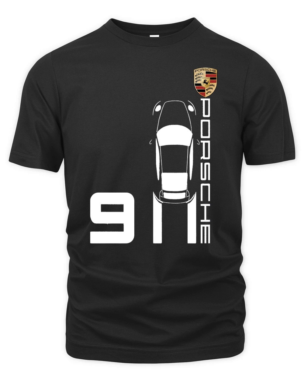 Vintage 911 Porsche Sports Car T Shirt Unisex Organic Unisex T-shirt