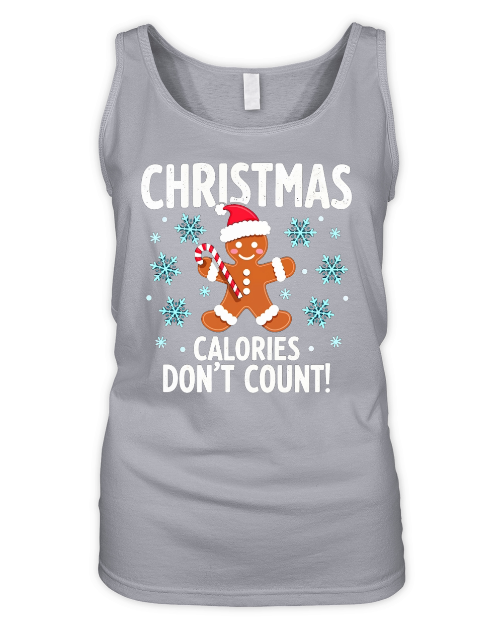 Christmas Calories Dont Count Organic Women's Tank Top