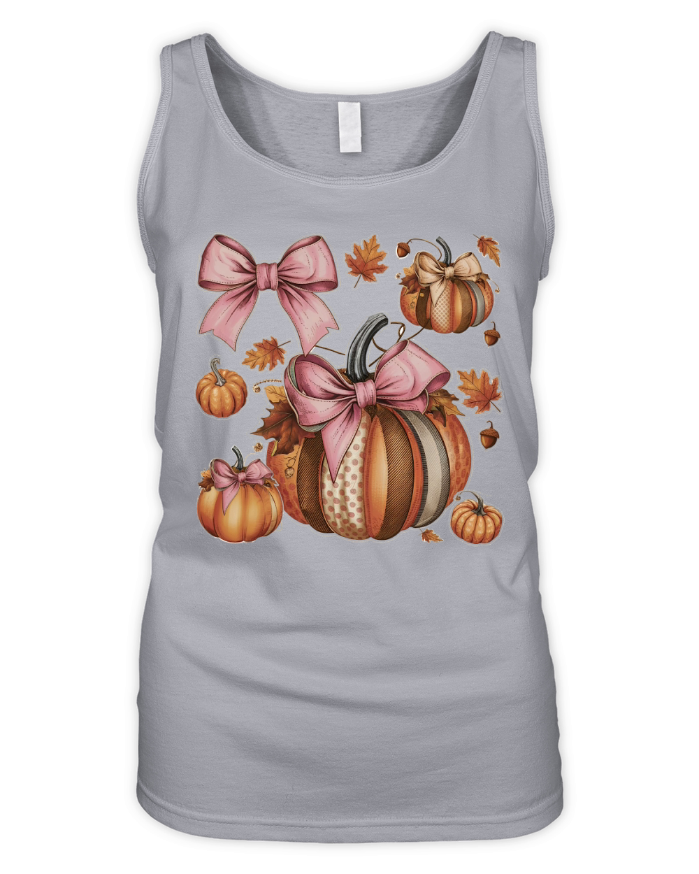 Fall pumpkin Autumn1.01 Organic Women's Tank Top