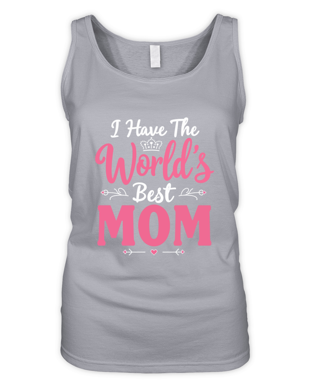 I have the worlds best mom Organic Women's Tank Top