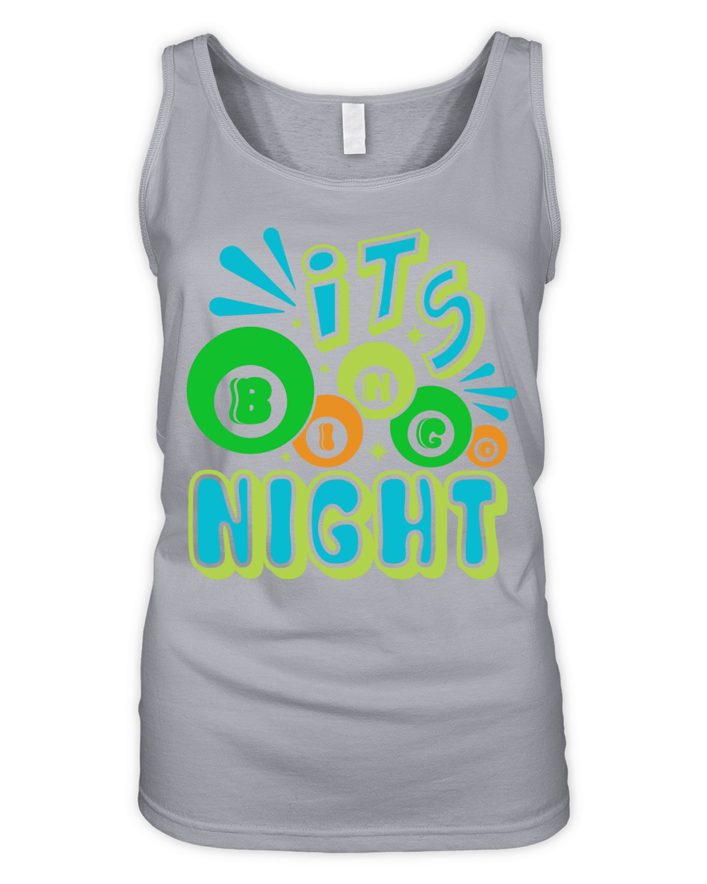 Its Bingo Night 01 Organic Women's Tank Top