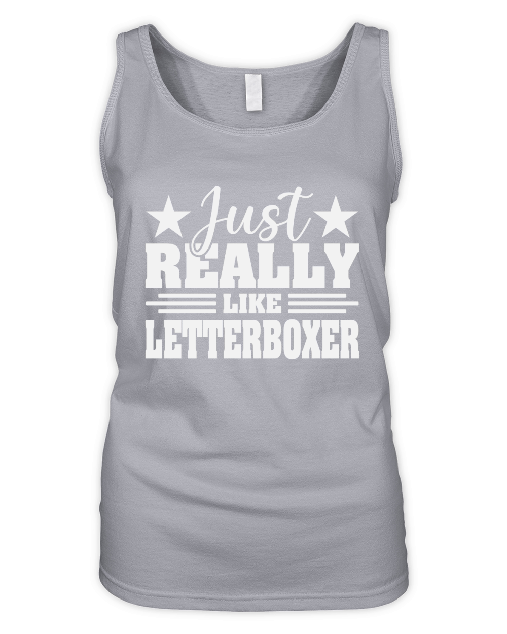 Just Really Like Letterboxer Organic Women's Tank Top