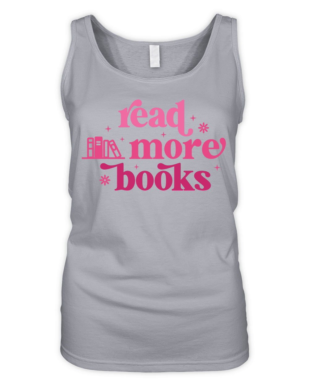 Read More Books 3 Organic Women's Tank Top