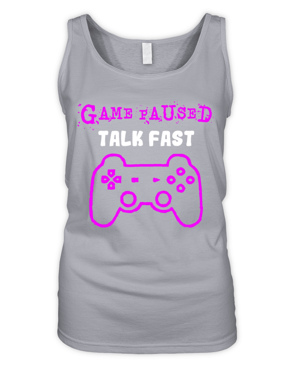 Video Game Humor Organic Women's Tank Top