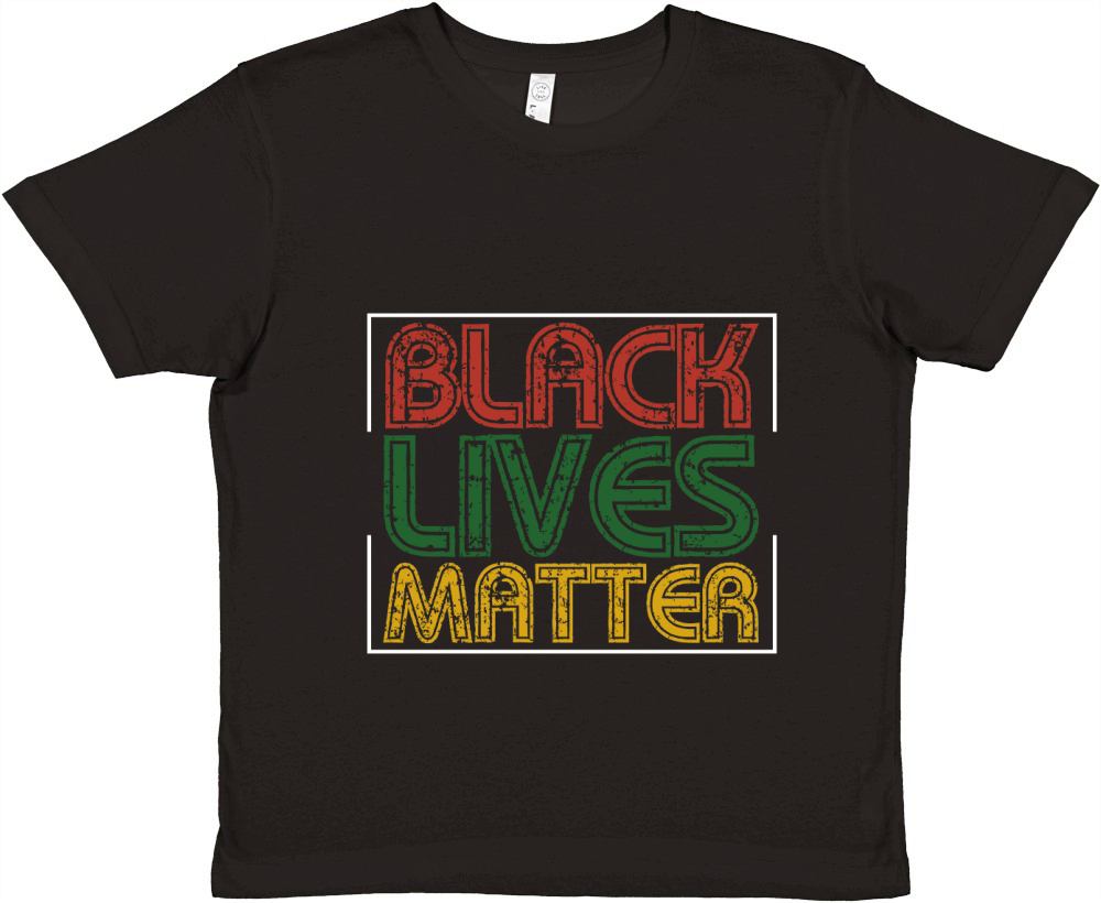 Black Lives Matter Premium Kids Crewneck T-shirt