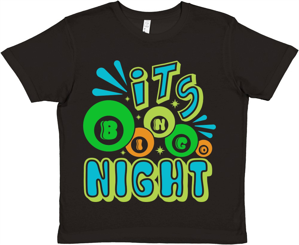 Its Bingo Night 01 Premium Kids Crewneck T-shirt