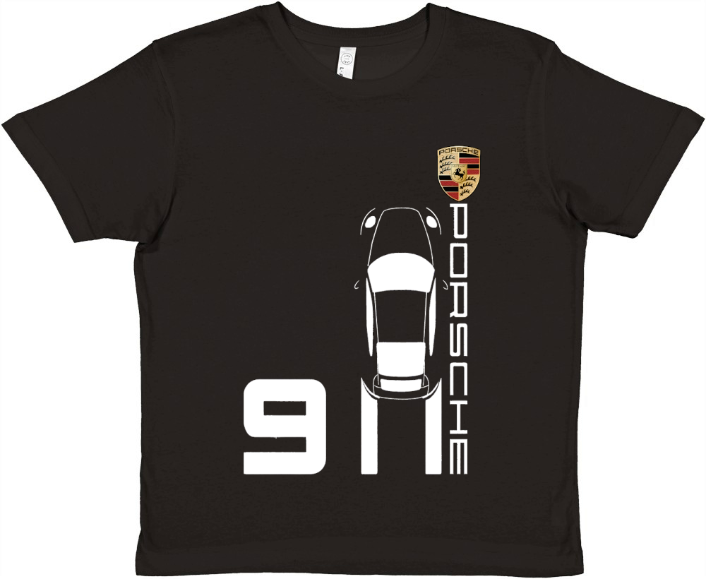 Vintage 911 Porsche Sports Car T Shirt Unisex Premium Kids Crewneck T-shirt
