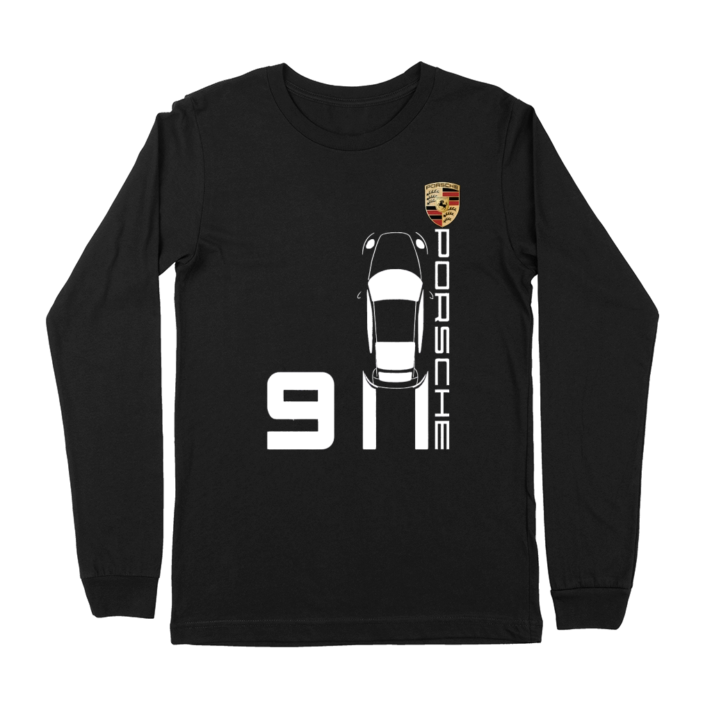 Vintage 911 Porsche Sports Car T Shirt Unisex Premium Long Sleeve