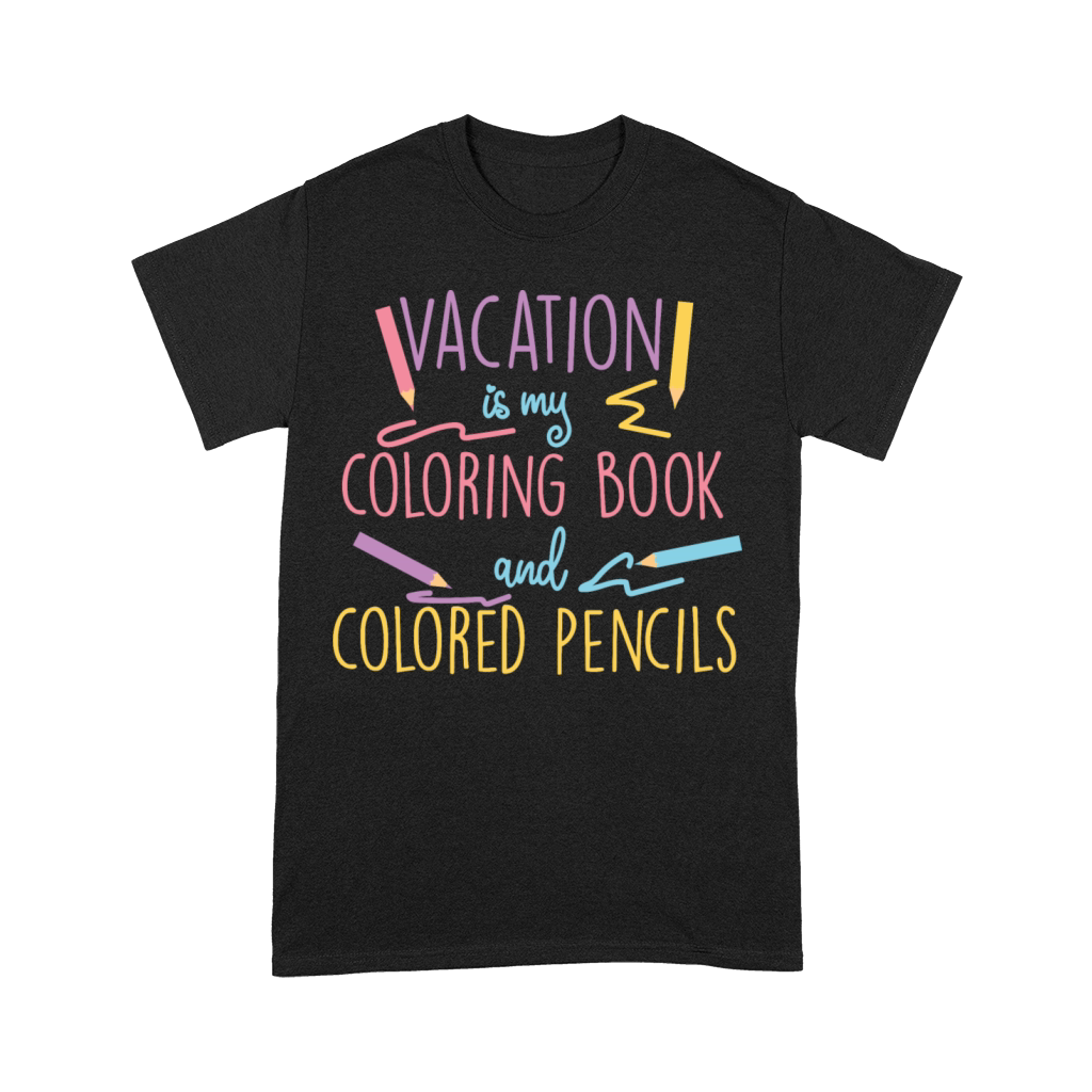 Coloring crayons holiday Premium T-shirt