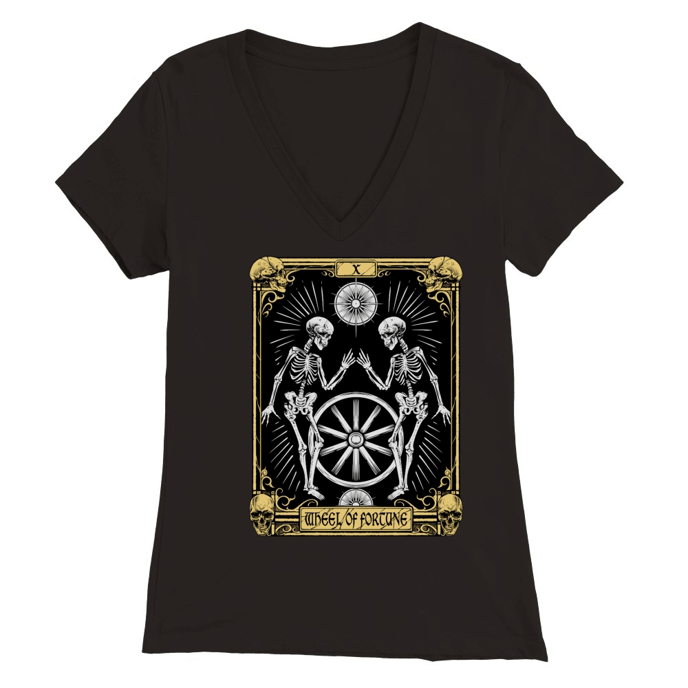 Wheel of Fortune Premium Womens V-Neck T-shirt