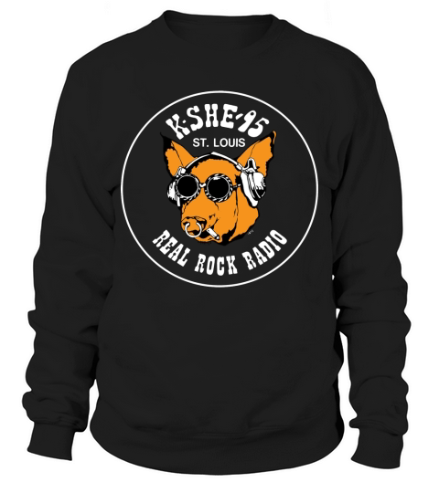 K SHE 95 Real Rock Radio Sweatshirt Unisex