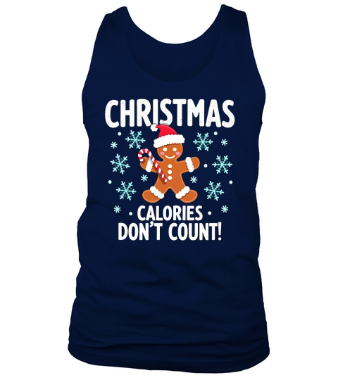 Christmas Calories Dont Count Tank Top Unisex