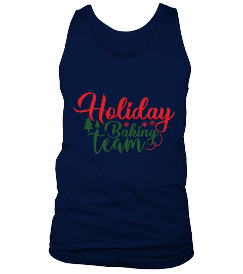 Holiday Baking Team Tank Top Unisex