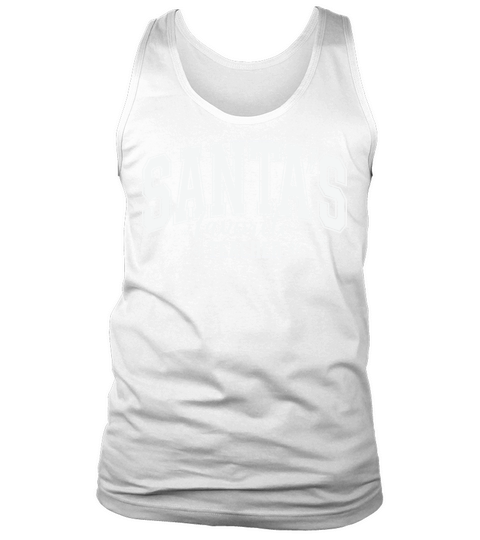 SantasFavoriteTeacherWhite Tank Top Unisex