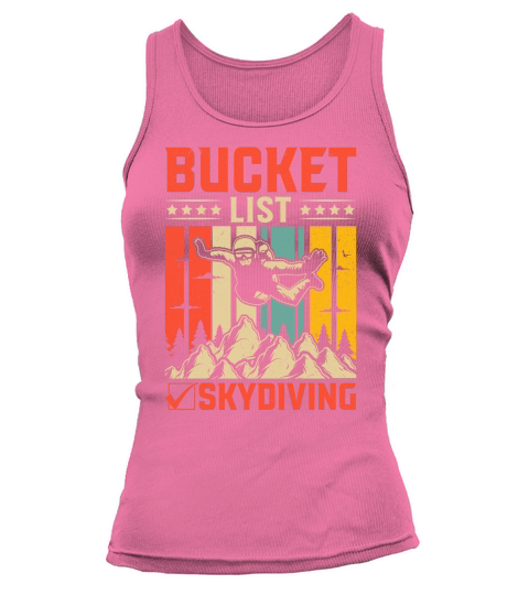 Bucket list skydiving 07 Tank top Woman