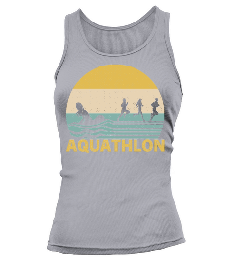 Sunset Aquathlon Vintage Retro Tank top Woman