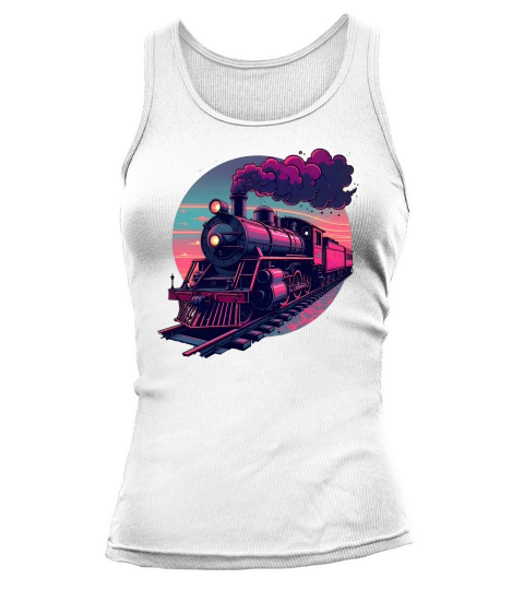 Vintage Steam Train 1 Tank top Woman