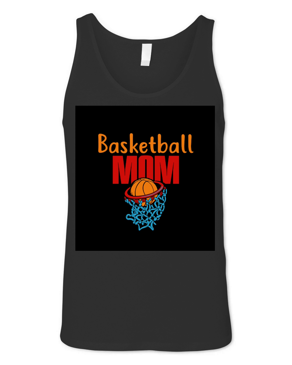 Basketball Mom Unisex Jersey Tank