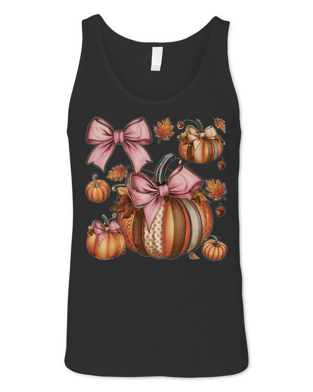 Fall pumpkin Autumn1.01 Unisex Jersey Tank