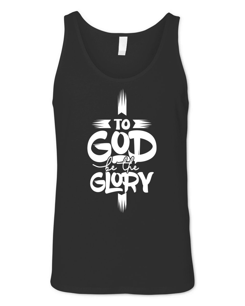To God Be The Glory Unisex Jersey Tank