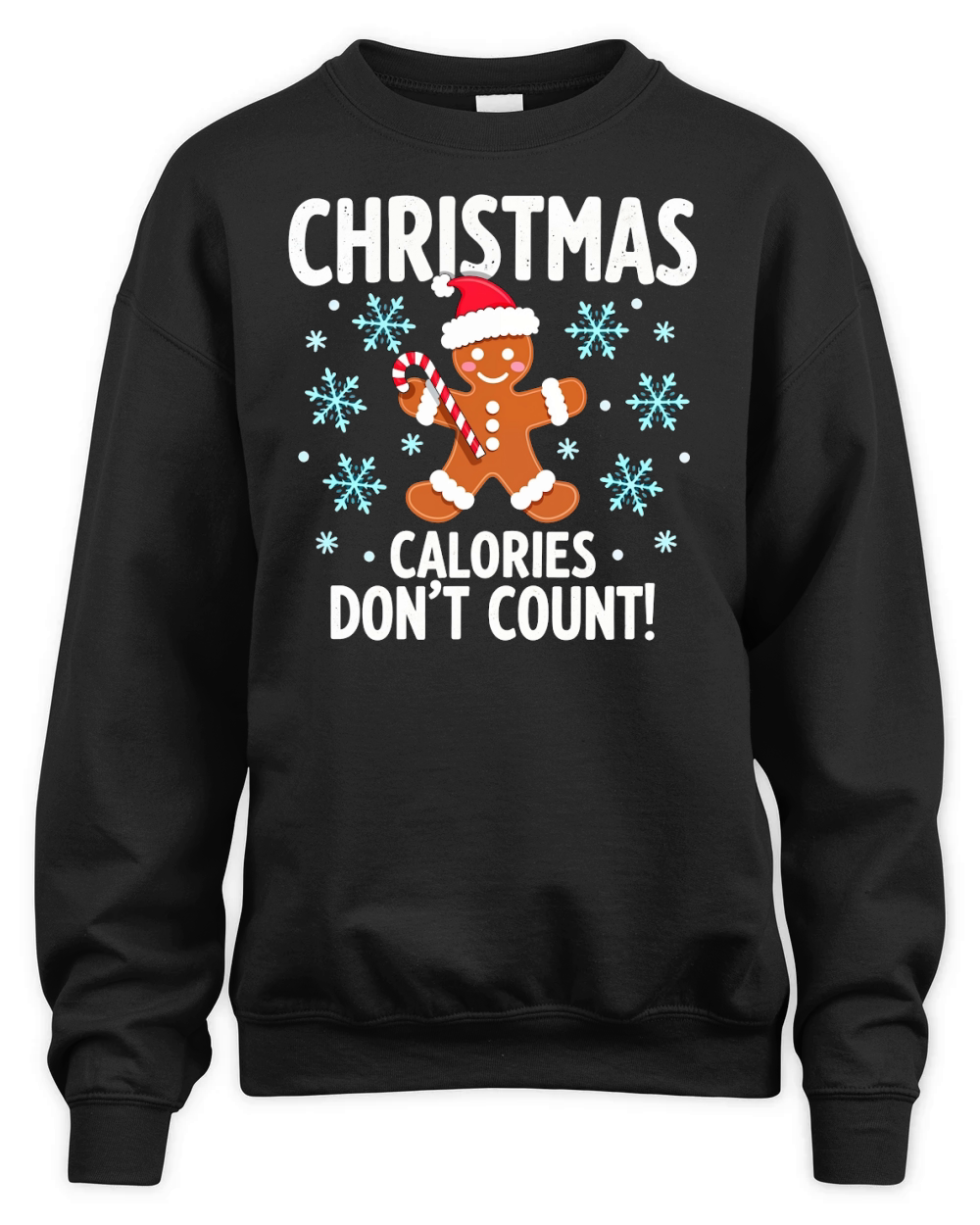 Christmas Calories Dont Count Unisex Premium Crewneck Sweatshirt