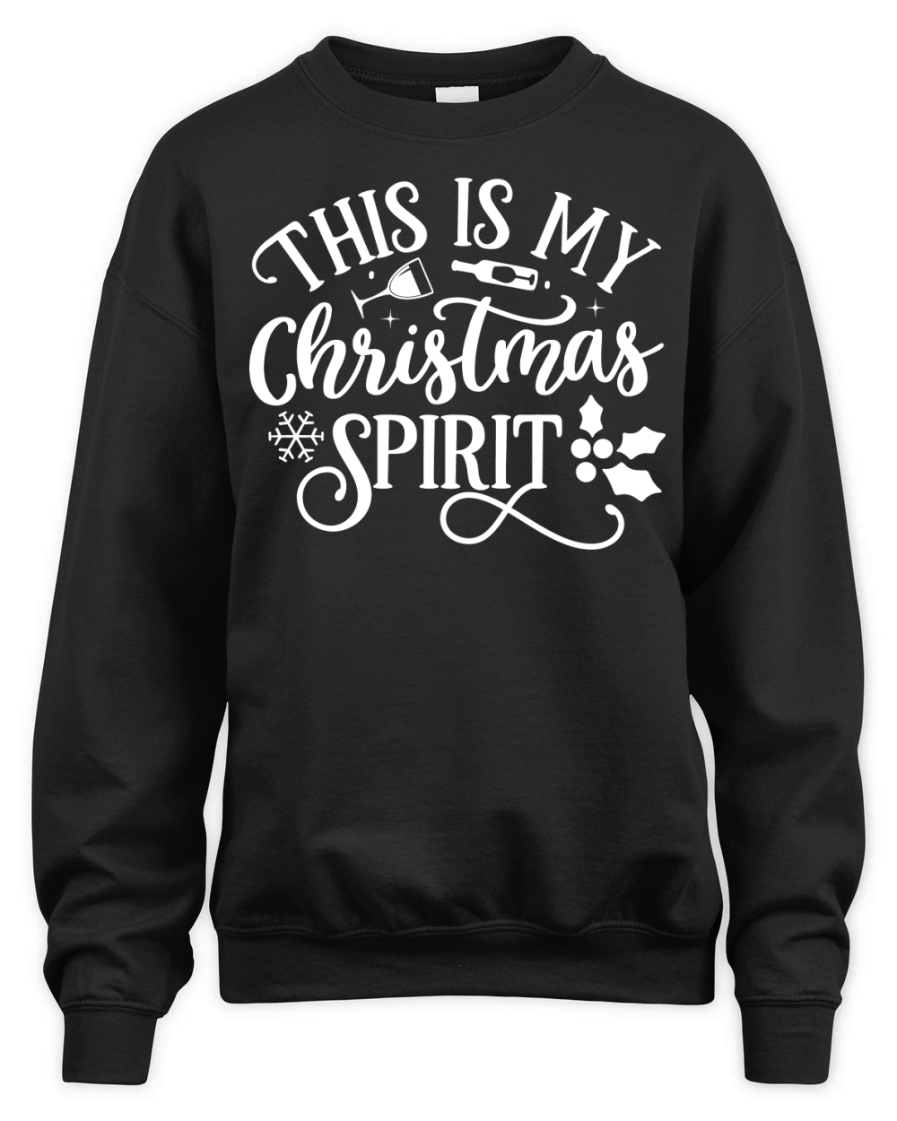 This is my Christmas spirit Unisex Premium Crewneck Sweatshirt