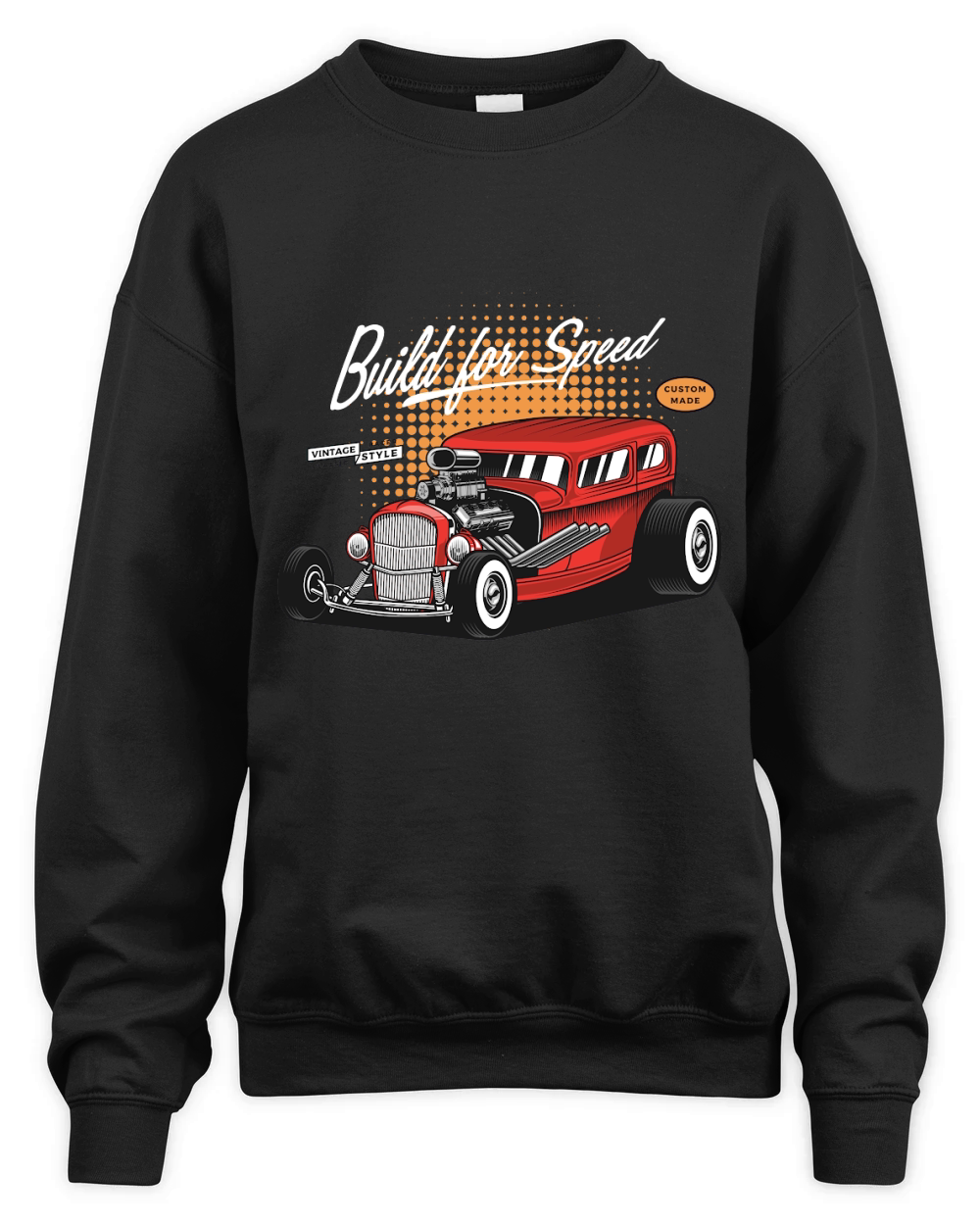 Vintage Car 12 Unisex Premium Crewneck Sweatshirt