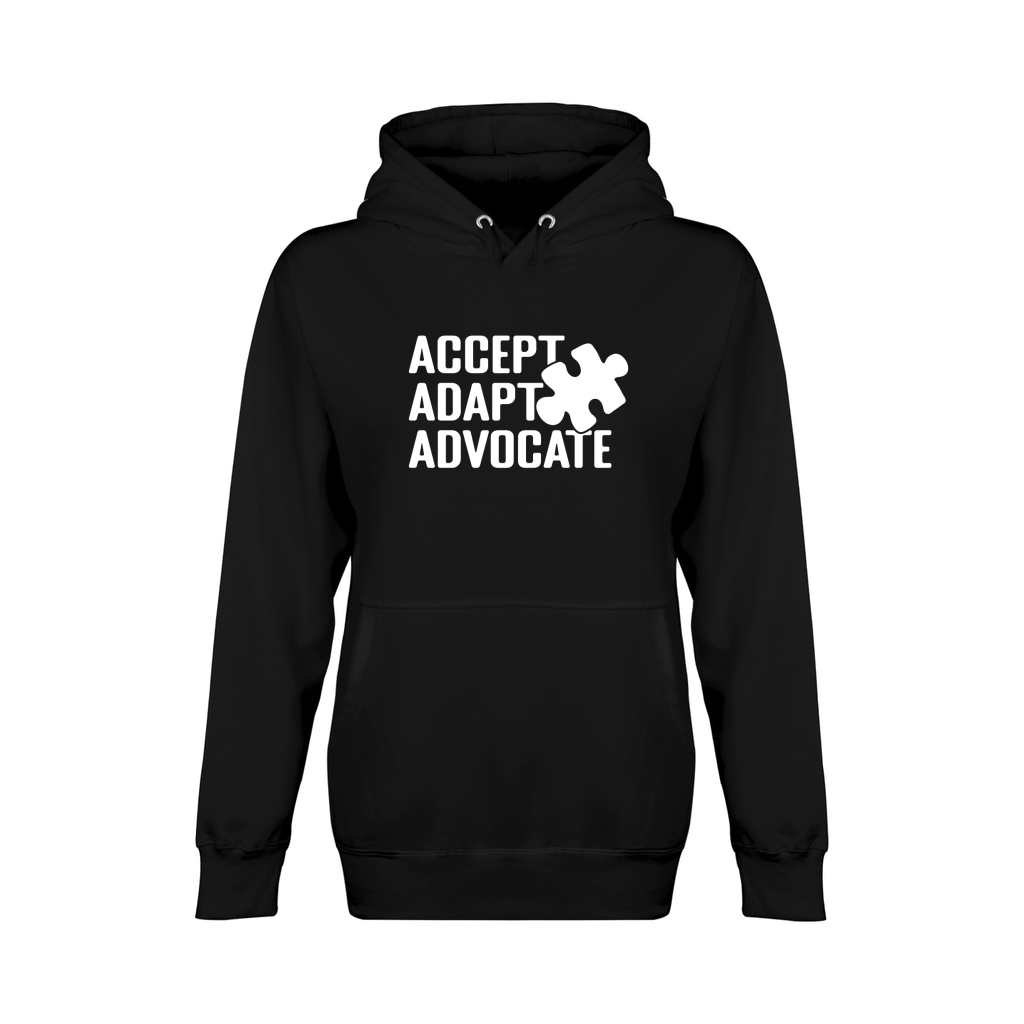 Accept adapt advocate Unisex Premium Pullover Hoodie